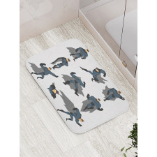 Superpowered Hero Bath Mat