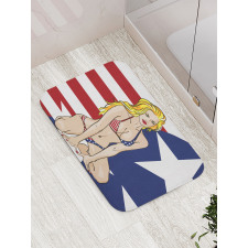 Blonde USA BEauty Bath Mat