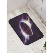 Trippy Planet Cosmos Bath Mat