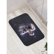 Stardust Nebula Space Bath Mat