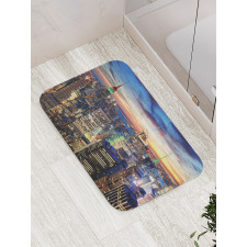 Urban Skyline of NYC Bath Mat