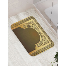 East Culture Figures Bath Mat