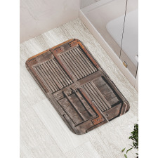 Wooden Italian Door Bath Mat