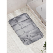 Futuristic Panels Bath Mat