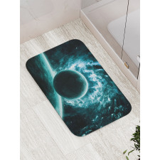 Solar System Star Scenery Bath Mat