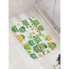 Ir˝sh Owls Bath Mat