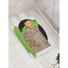 Plank Shamrock Bath Mat