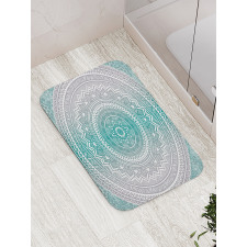 Boho Meditation Art Work Bath Mat