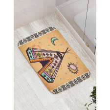 Native Bohemian Signs Bath Mat