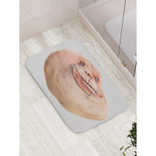 Forever Alone Meme Emoji Bath Mat