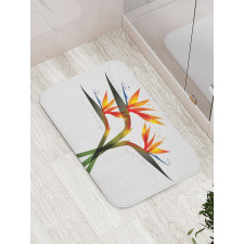 Ombre Tropical Garden Bath Mat