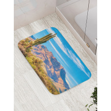 Landscape of Mountain Bath Mat