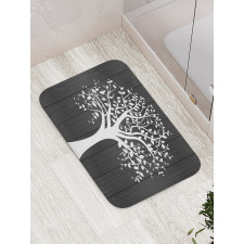 Tree with Many Leaves Bath Mat