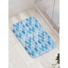 Mosaic Pattern Bath Mat