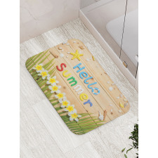 Flower Starfish Shell Bath Mat