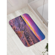 Sunrise Sky Horizon Dusk Bath Mat