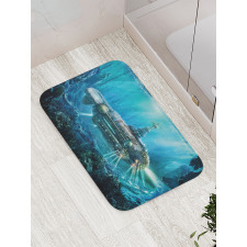 Science Fiction Submarine Bath Mat