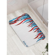 Swirled Banners Bath Mat