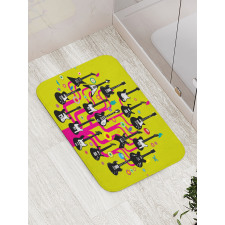 Guitars for Rock Stars Bath Mat