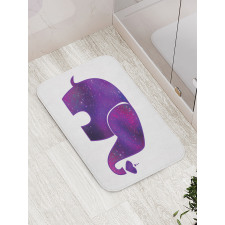 Elephant Hearts Bath Mat