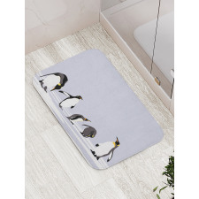 Polar Icy Land Winter Bath Mat