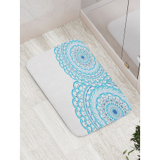 Wedding Invitation Lace Bath Mat