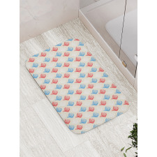 Creamy Sugary Desserts Bath Mat