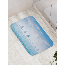 Sail Boats Regatta Race Bath Mat