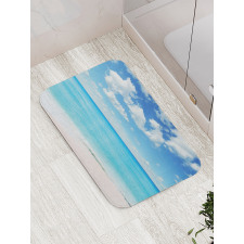 Exotic Beach Vivid Sky Bath Mat