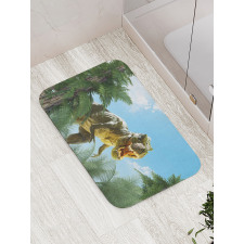 Jurassic Monster Fossil Bath Mat