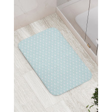 Conceptual Ocean Waves Bath Mat