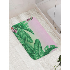 Exotic Orchid Blooms Bath Mat