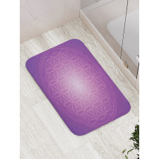 Flower Life Vibrant Bath Mat