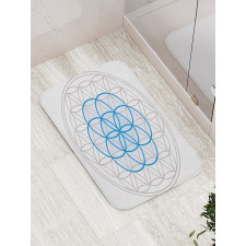 Oval Knot Bath Mat