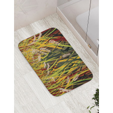 Plant Forest Farm Leaves Bath Mat