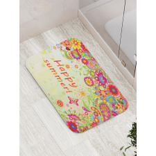 Leaves Paisley Bath Mat