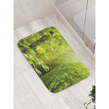 Leaf Branches Woodland Bath Mat