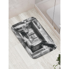 Old Fashion Urban District Bath Mat