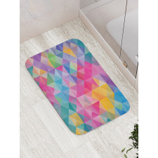 Abstract Blurry Image Bath Mat