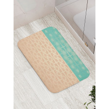 Abstract Swirls Bath Mat