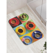 Coffee Cocoa Deserts Bath Mat