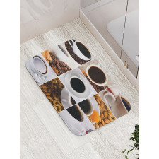 Coffee Almonds Cashews Bath Mat