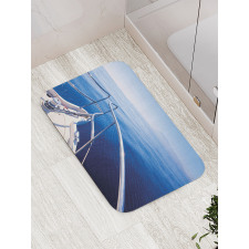 Boat Yacht Ocean Scenery Bath Mat