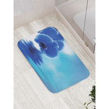 Orchid Floral Design Bath Mat