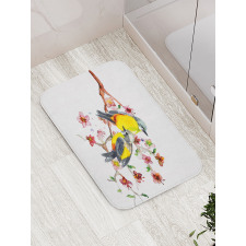 Birds on the Branches Bath Mat