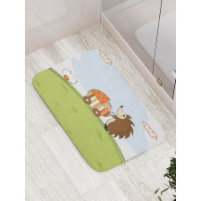 Baby Shower and Hedgehog Bath Mat