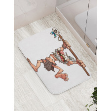 Witch Doctor Magician Bath Mat