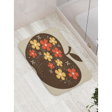 Vector Big Apple Bath Mat