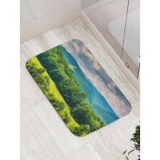 Landscape of Mountains Bath Mat