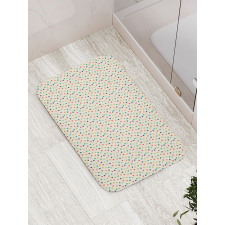 Graphic Waterdrops Bath Mat